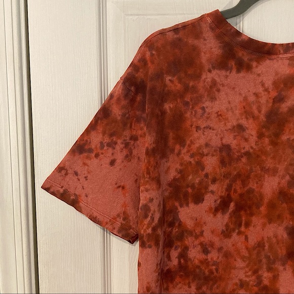 Tie-Dyed RVCA Oversized T-Shirt - Picture 7 of 14
